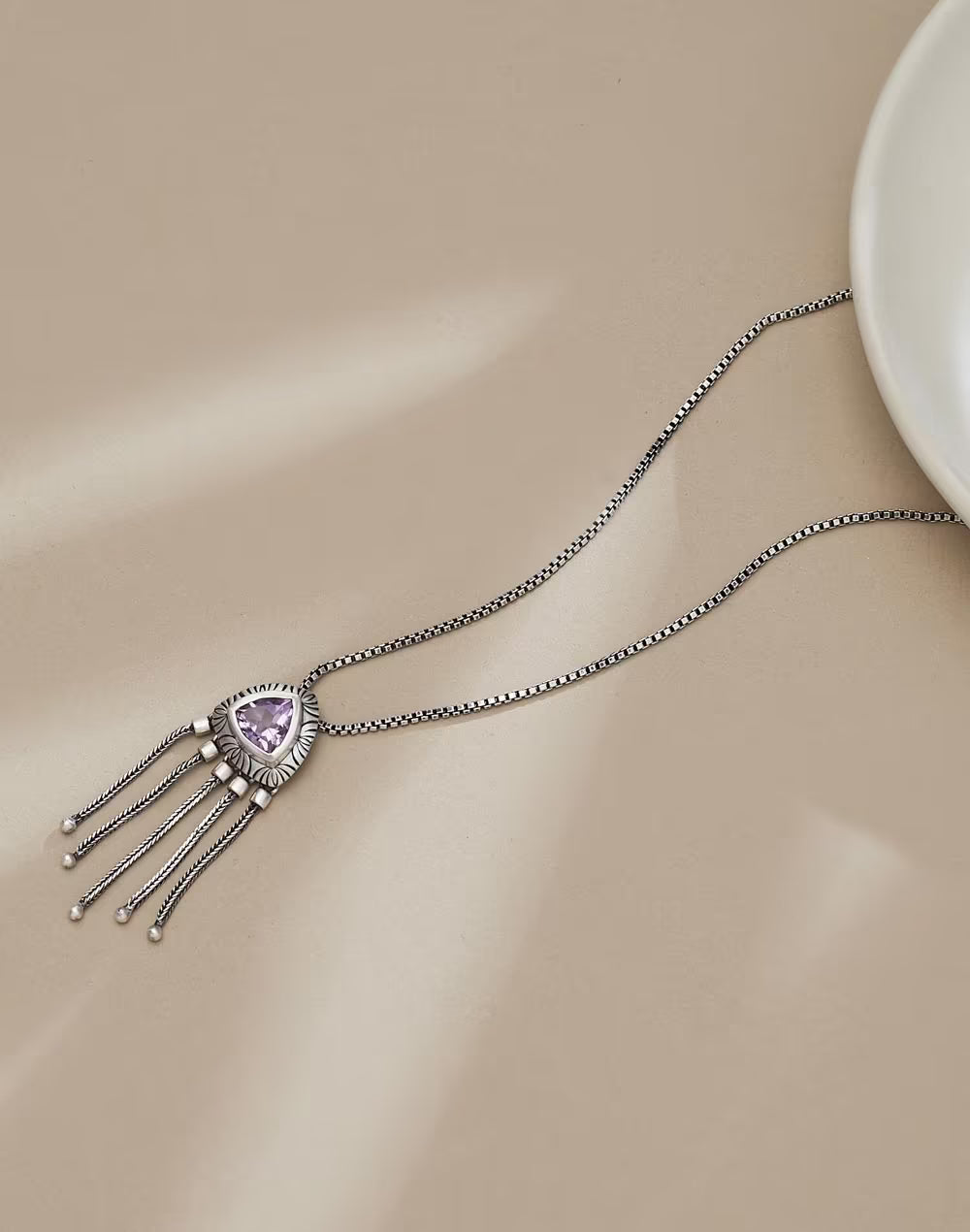 Silver Short Pendant