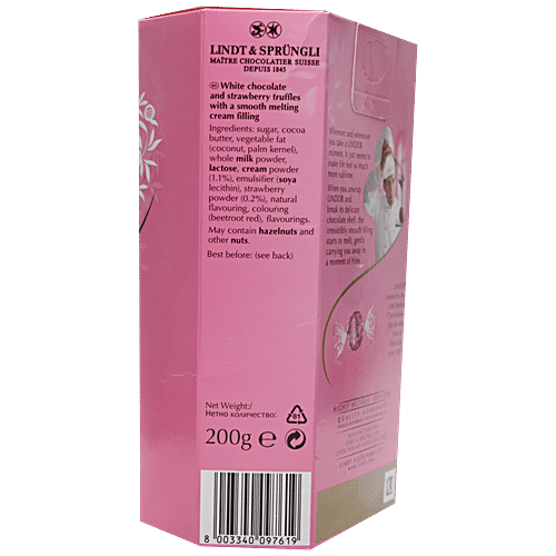 Lindt Lindor Strawberies Chocolate 200 g