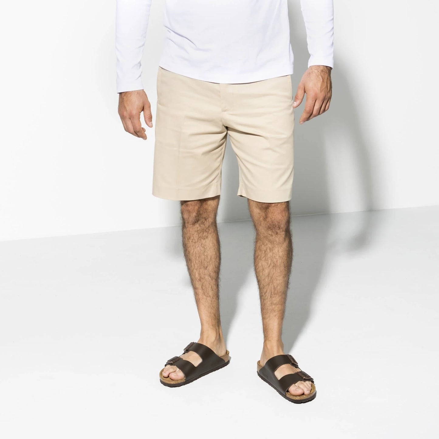 BIRKENSTOCK Arizona Natural Leather - Brown/Dark Brown