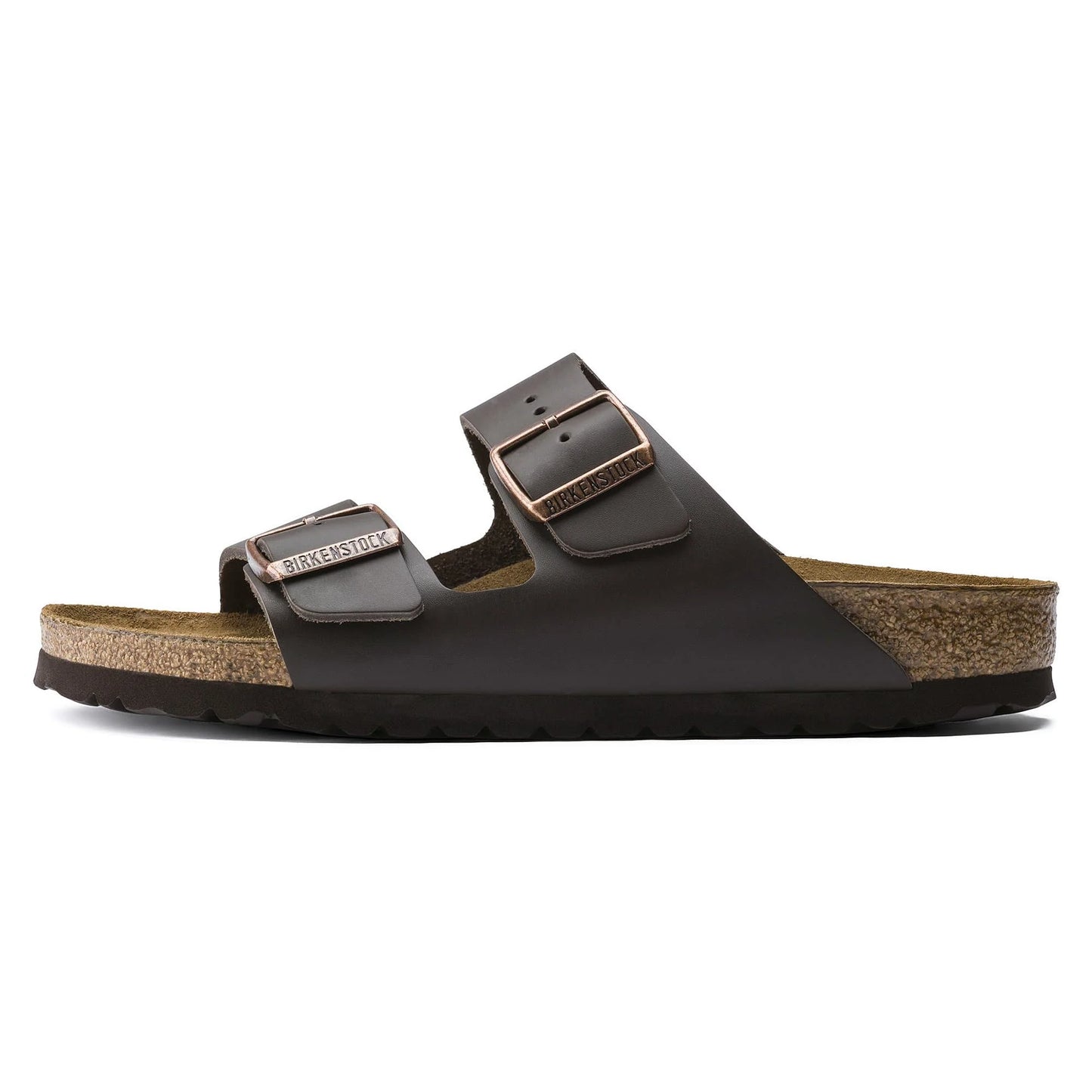 BIRKENSTOCK Arizona Natural Leather - Brown/Dark Brown