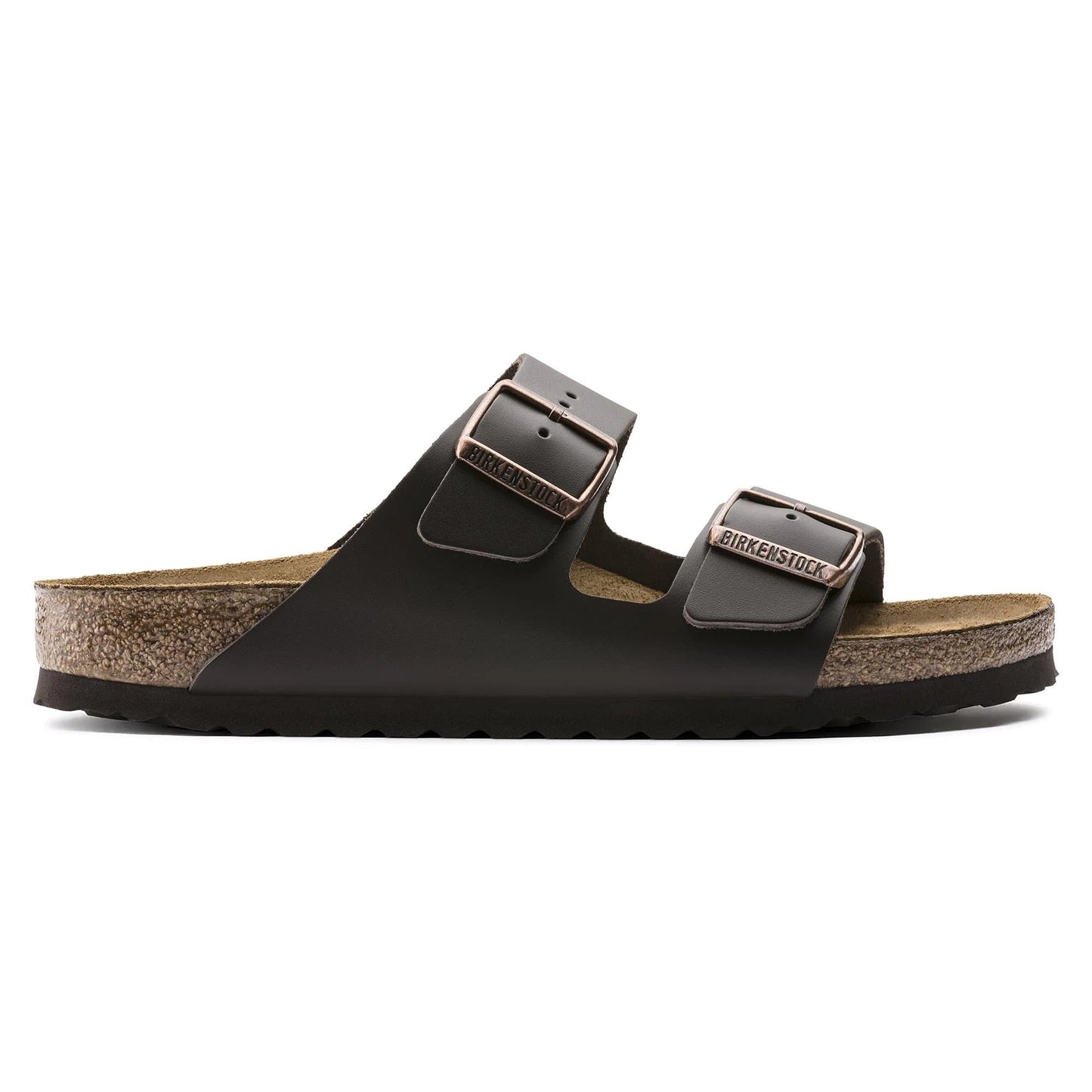 BIRKENSTOCK Arizona Natural Leather - Brown/Dark Brown