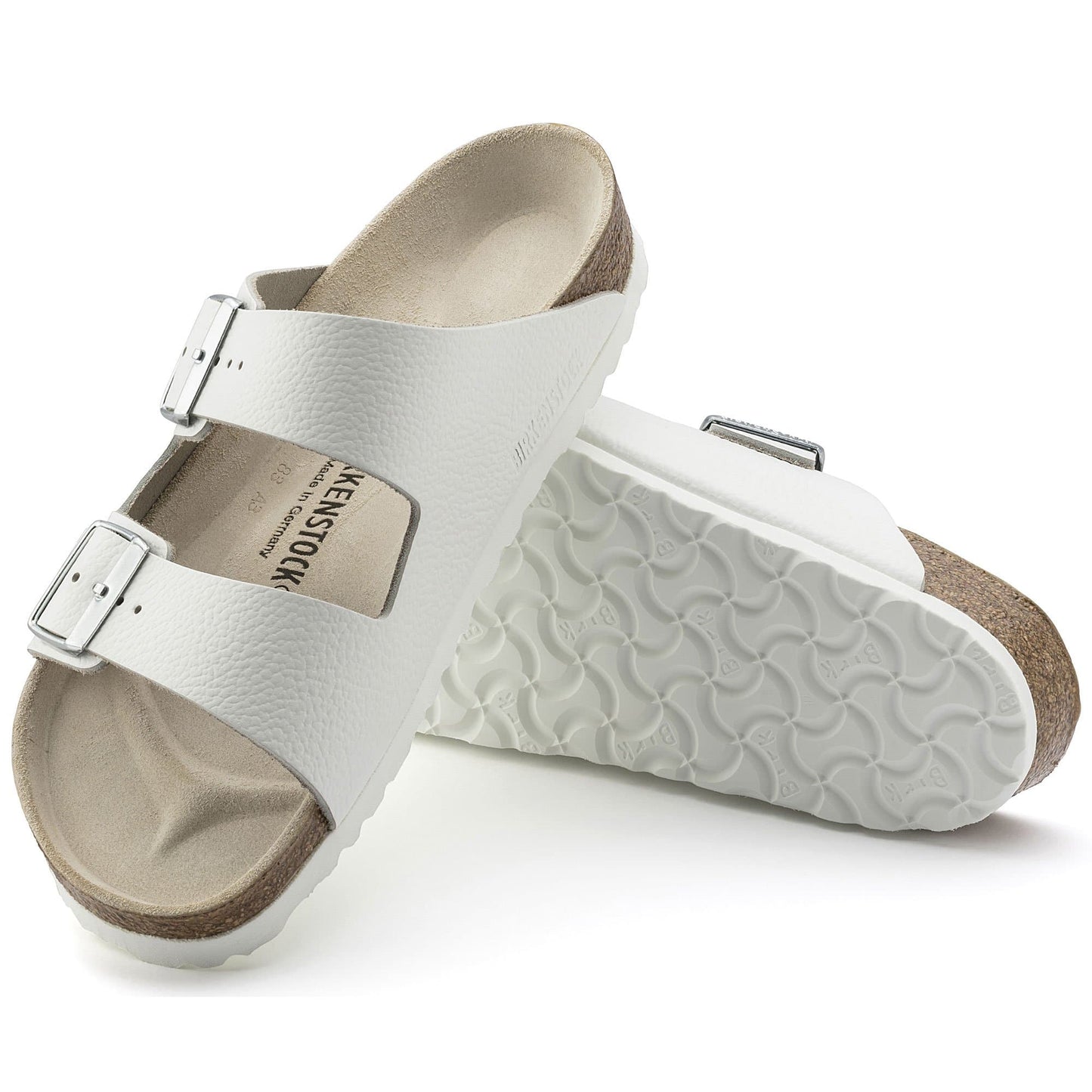 BIRKENSTOCK Arizona Natural Leather - White