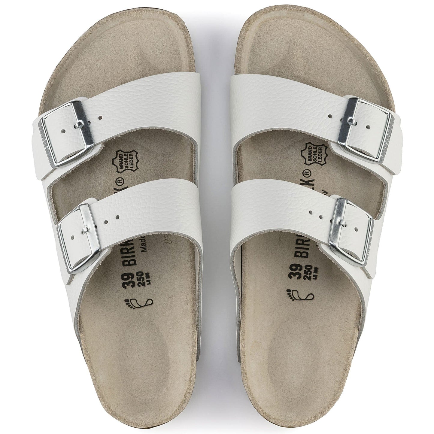 BIRKENSTOCK Arizona Natural Leather - White