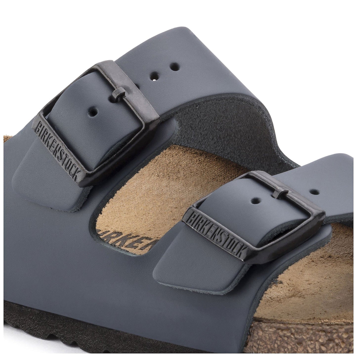 BIRKENSTOCK Arizona Natural Leather - Blue