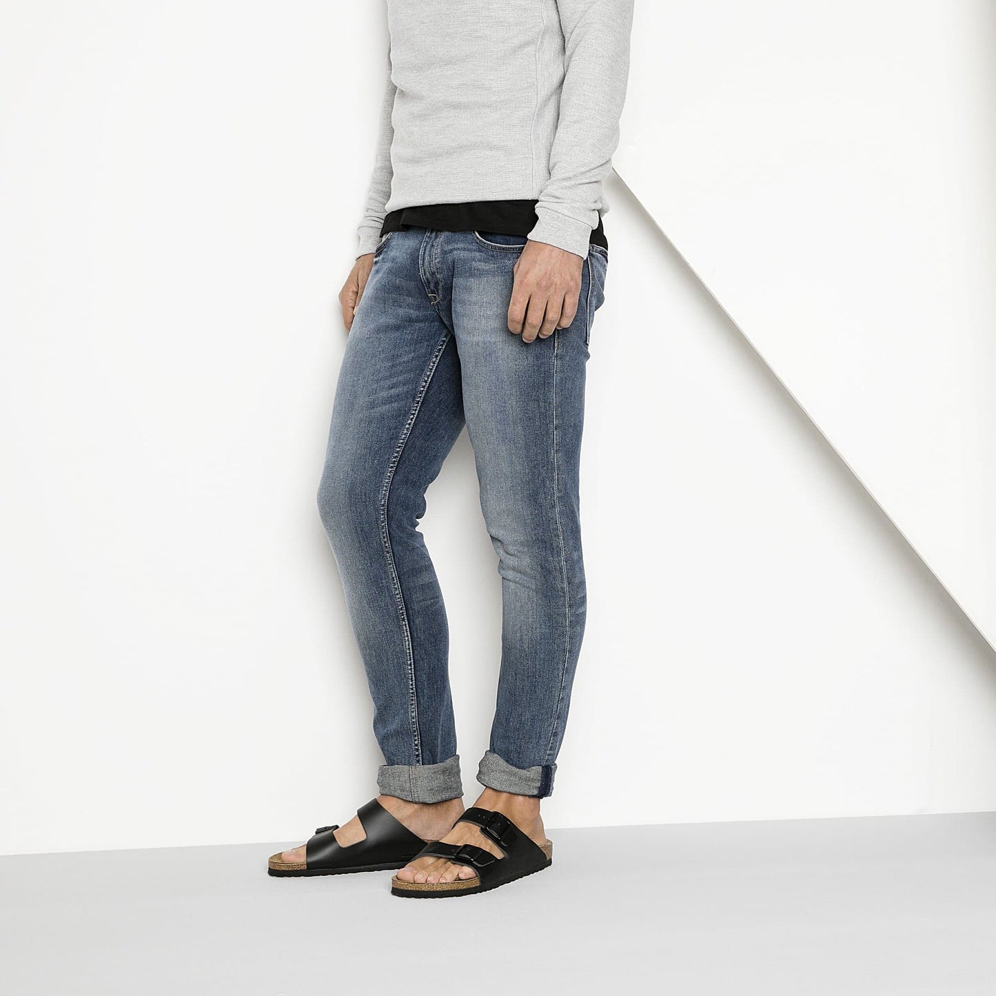 BIRKENSTOCK Arizona Natural Leather - Black