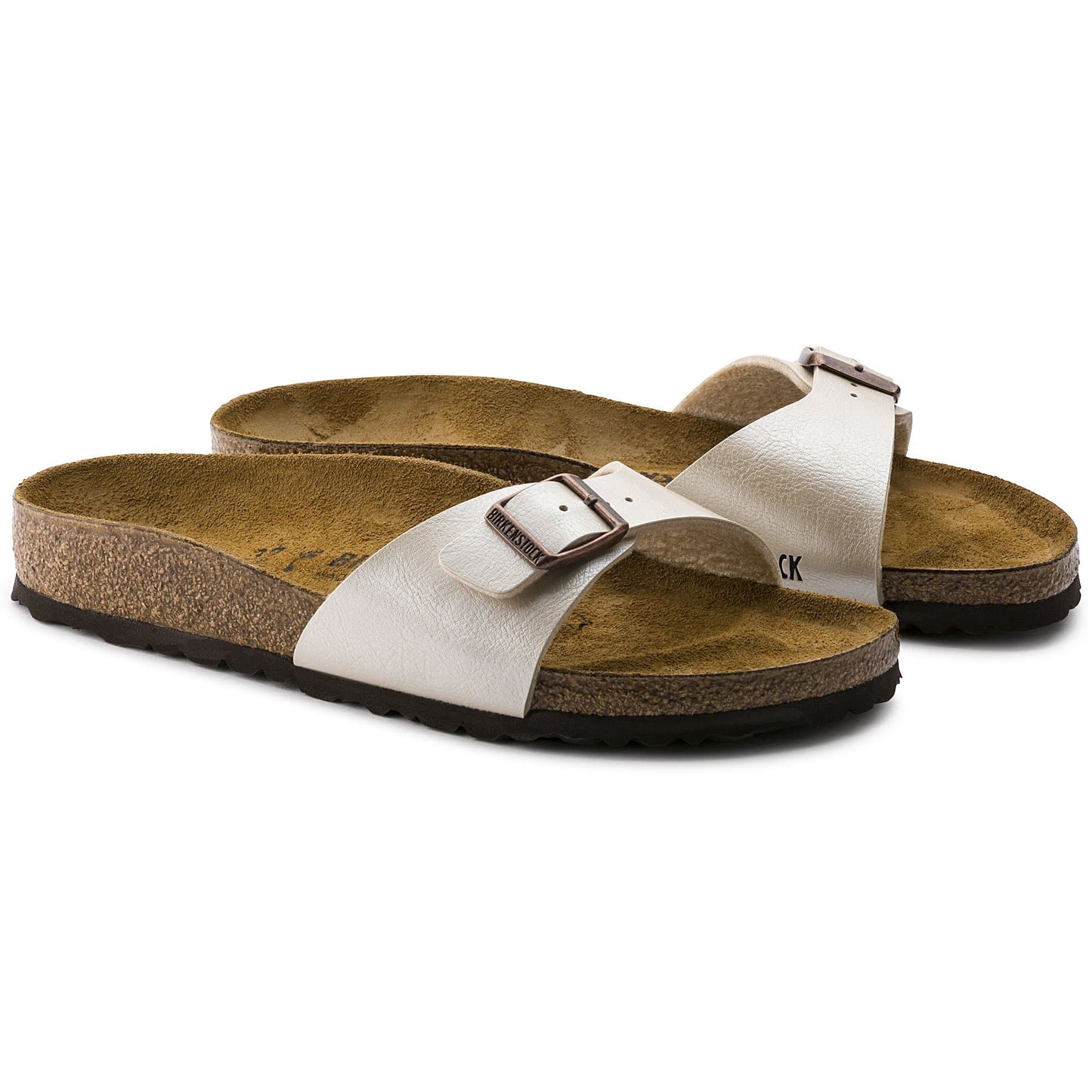 BIRKENSTOCK Madrid Birko-Flor - White/Graceful Pearl