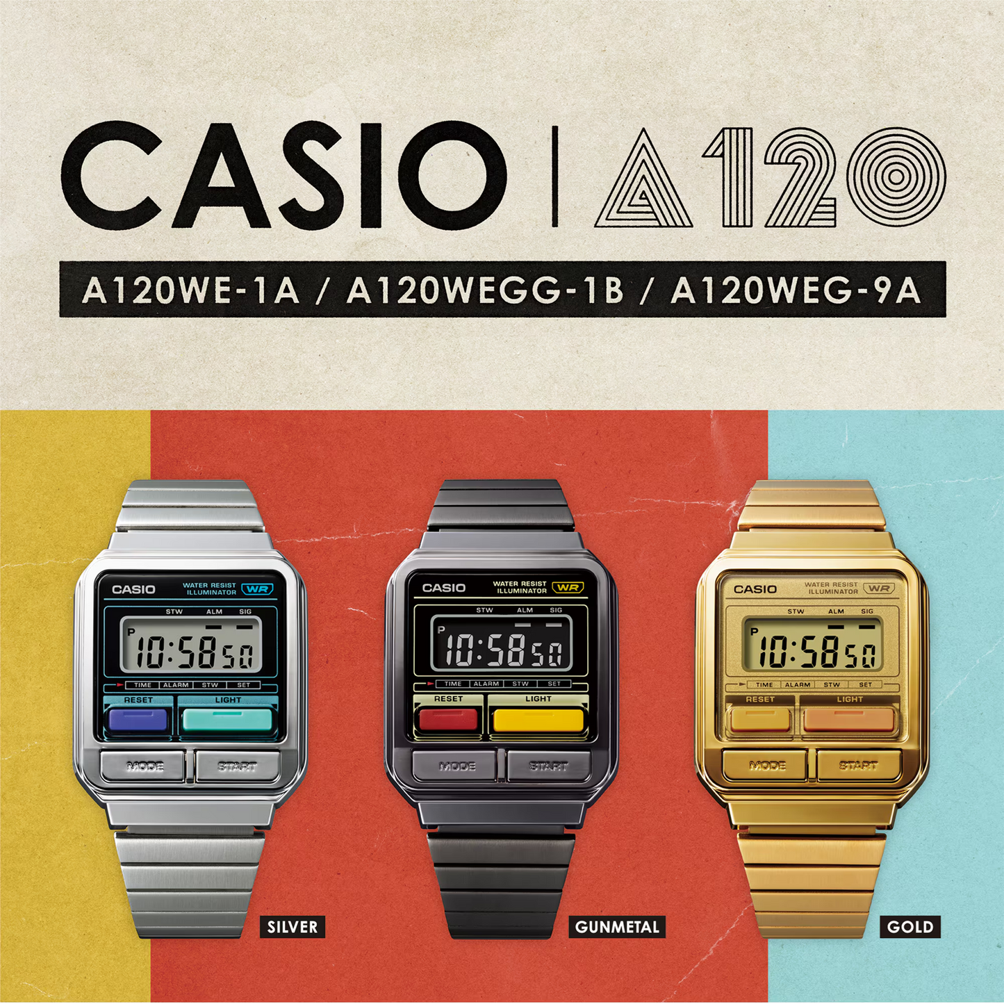 CASIO A120WE-1A