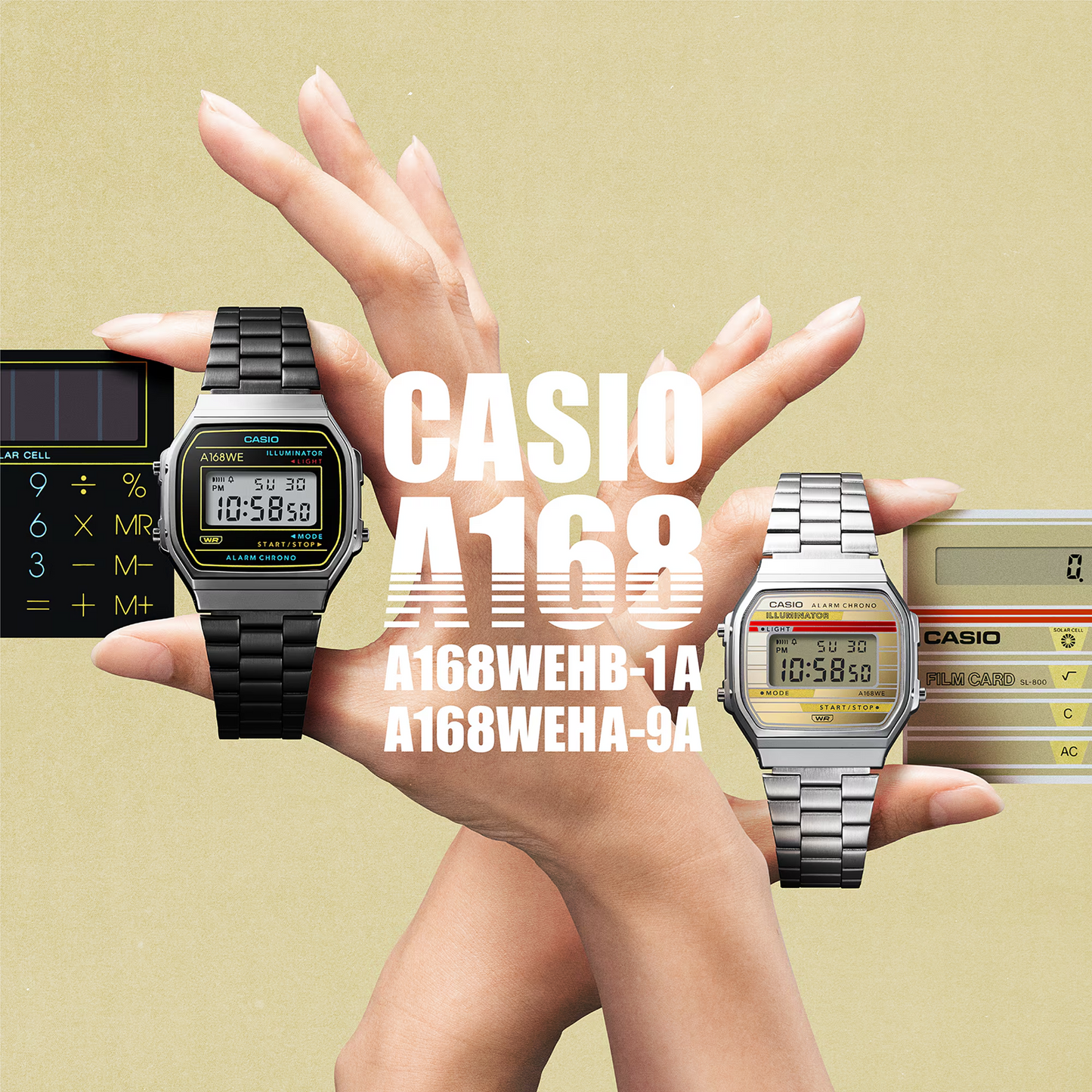 CASIO A168WEHB-1A