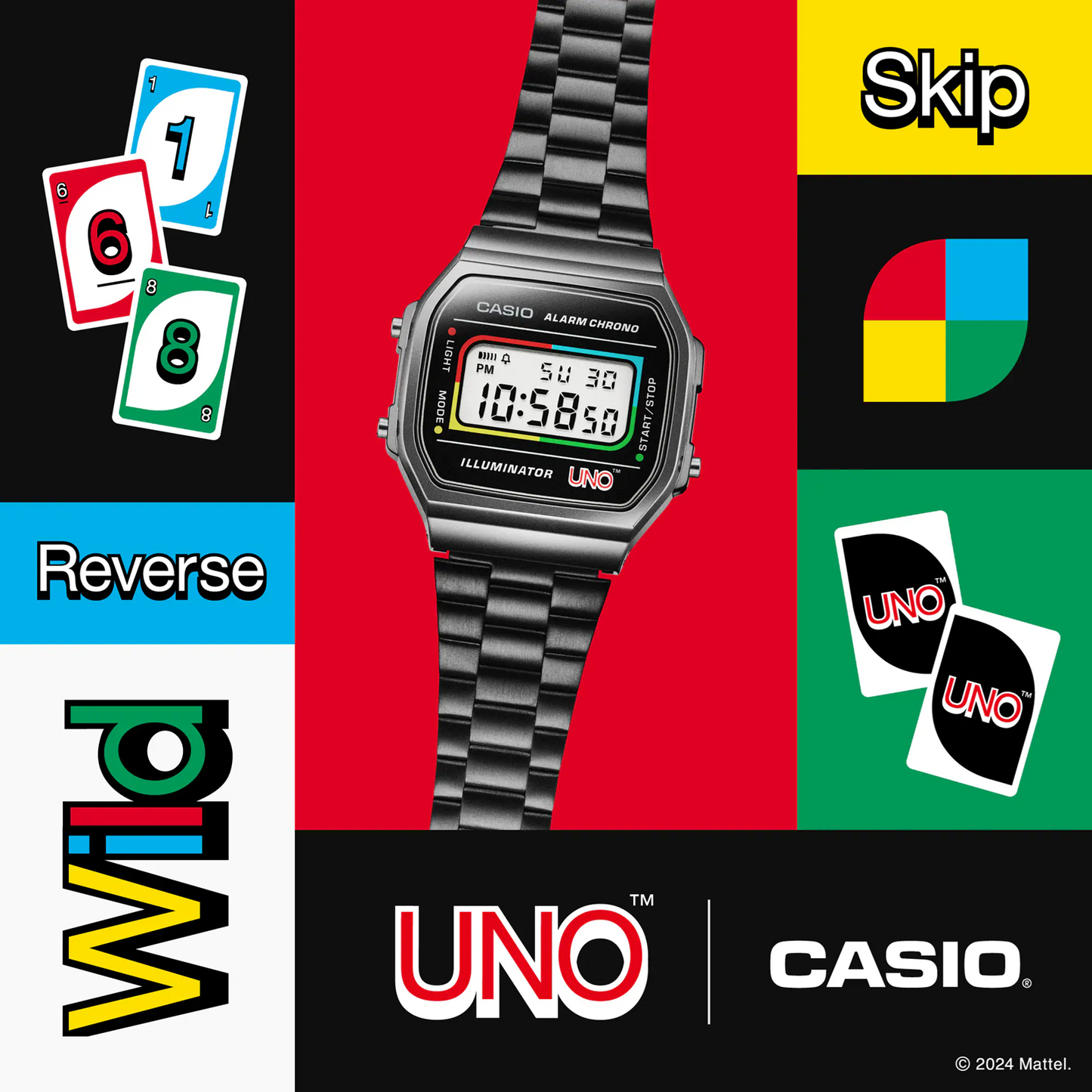 CASIO A168WEUC-1A