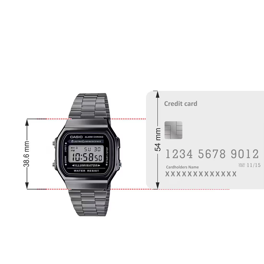 CASIO A168WGG-1A