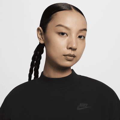 Nike Sportswear Tech Fleece Women's Oversized Crew-neck Sweatshirt
