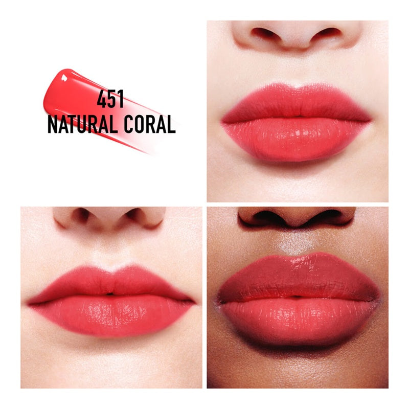 DIOR Addict No-Transfer Lip Tint - 451 Natural Coral
