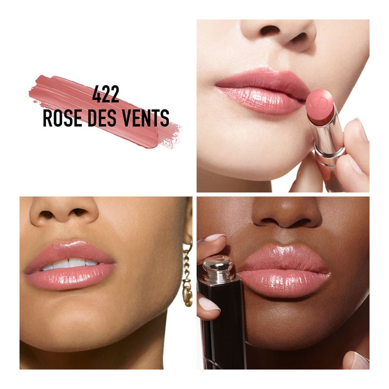 DIOR Addict Shine 90% Natural Origin Refillable Lipstick - 422 Rose des Vents
