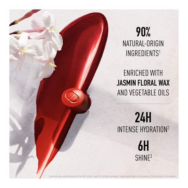 DIOR Addict Shine 90% Natural Origin Refillable Lipstick - 373 Rose Celestial