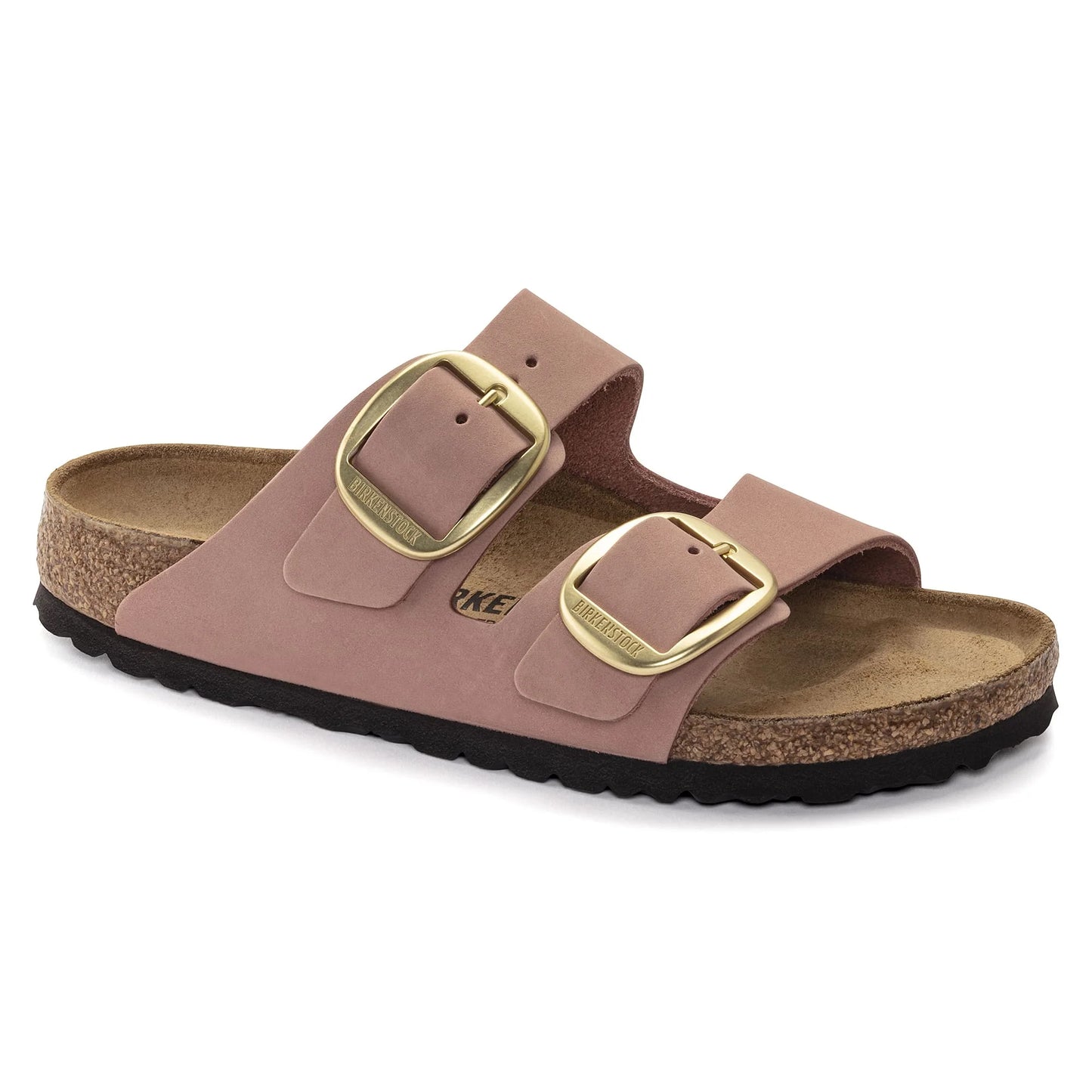 BIRKENSTOCK Arizona Big Buckle Nubuck Leather - Pink/Old Rose