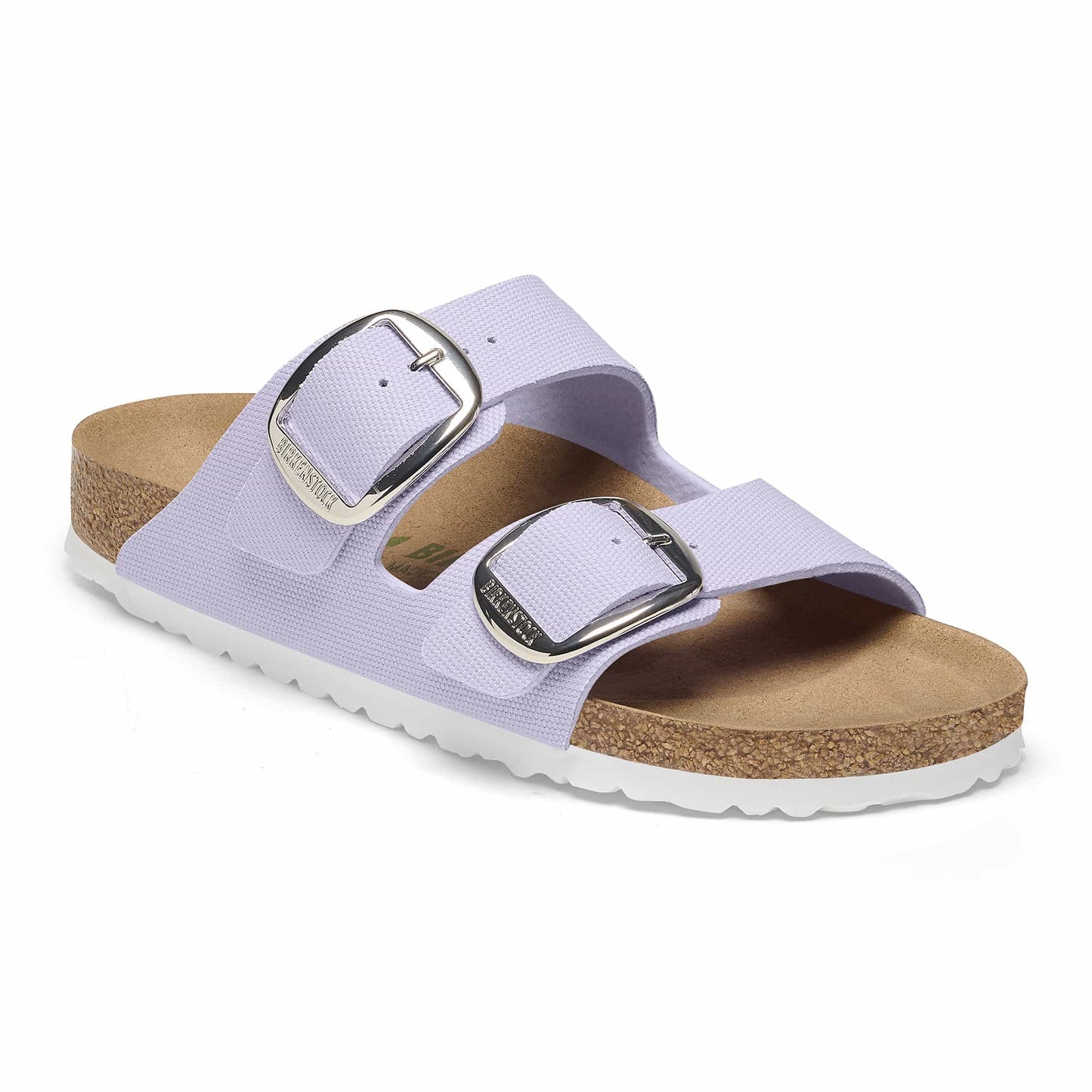 BIRKENSTOCK Arizona Big Buckle Rivet Logo Textile - Purple/Vegan Canvas Purple Fog