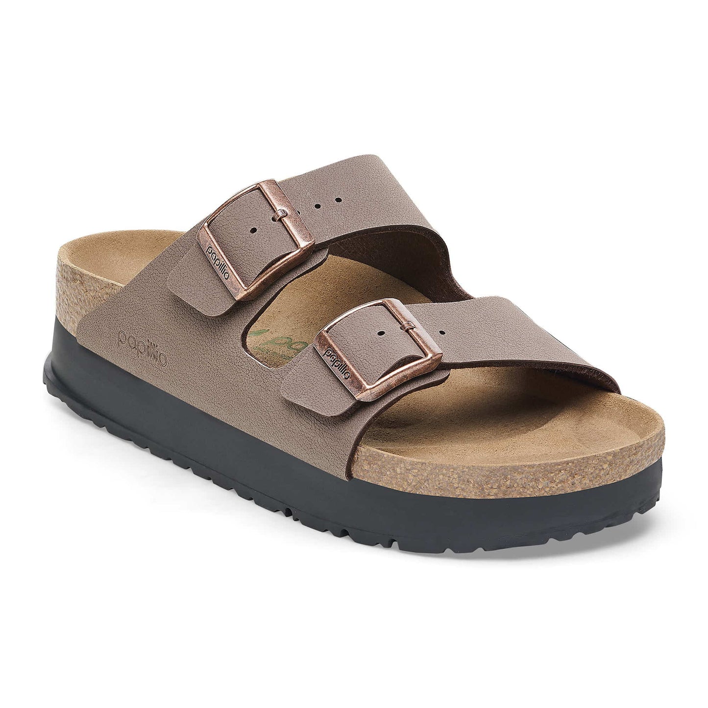BIRKENSTOCK Arizona Flex Platform Birko-Flor - Brown/Mocha