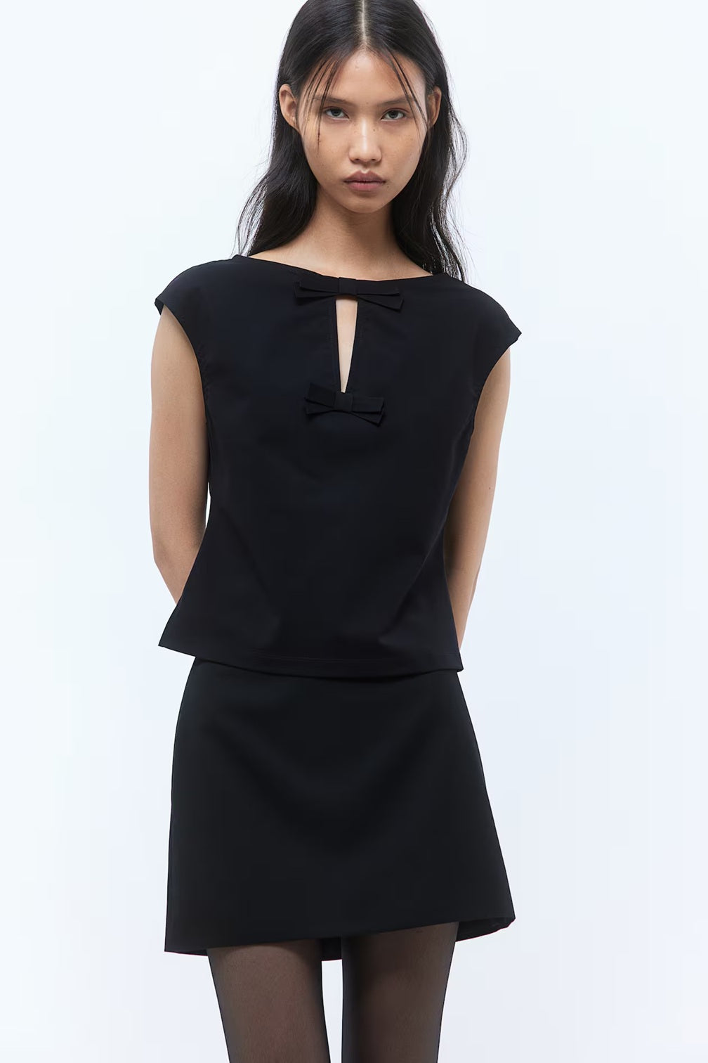H&M Bow-Front Top