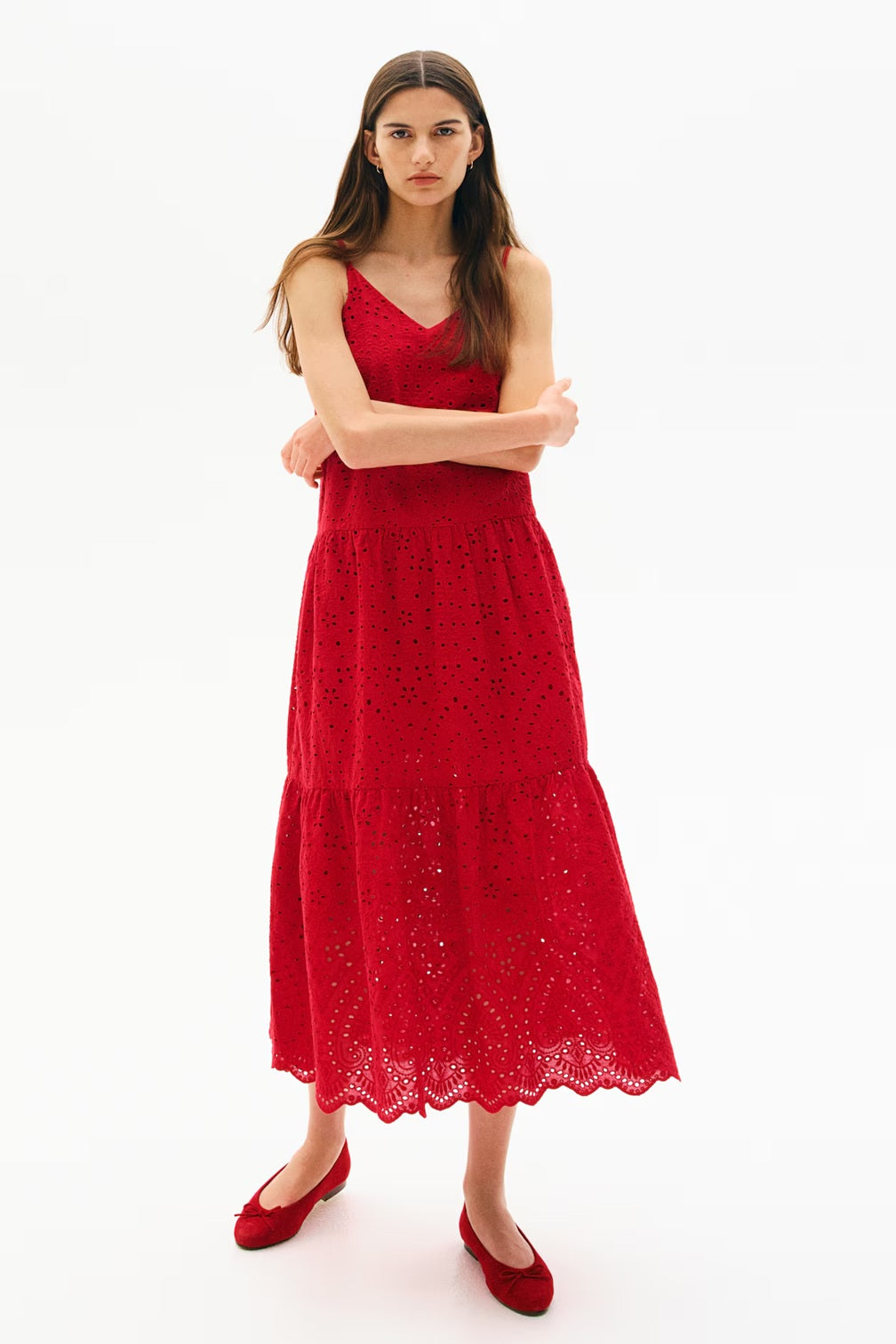 H&M Broderie Anglaise Dress