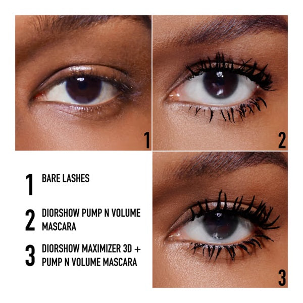 DIOR Diorshow Pump 'N' Volume XXL Volume 24h Wear Squeezable Mascara - 260 Bleu / Blue