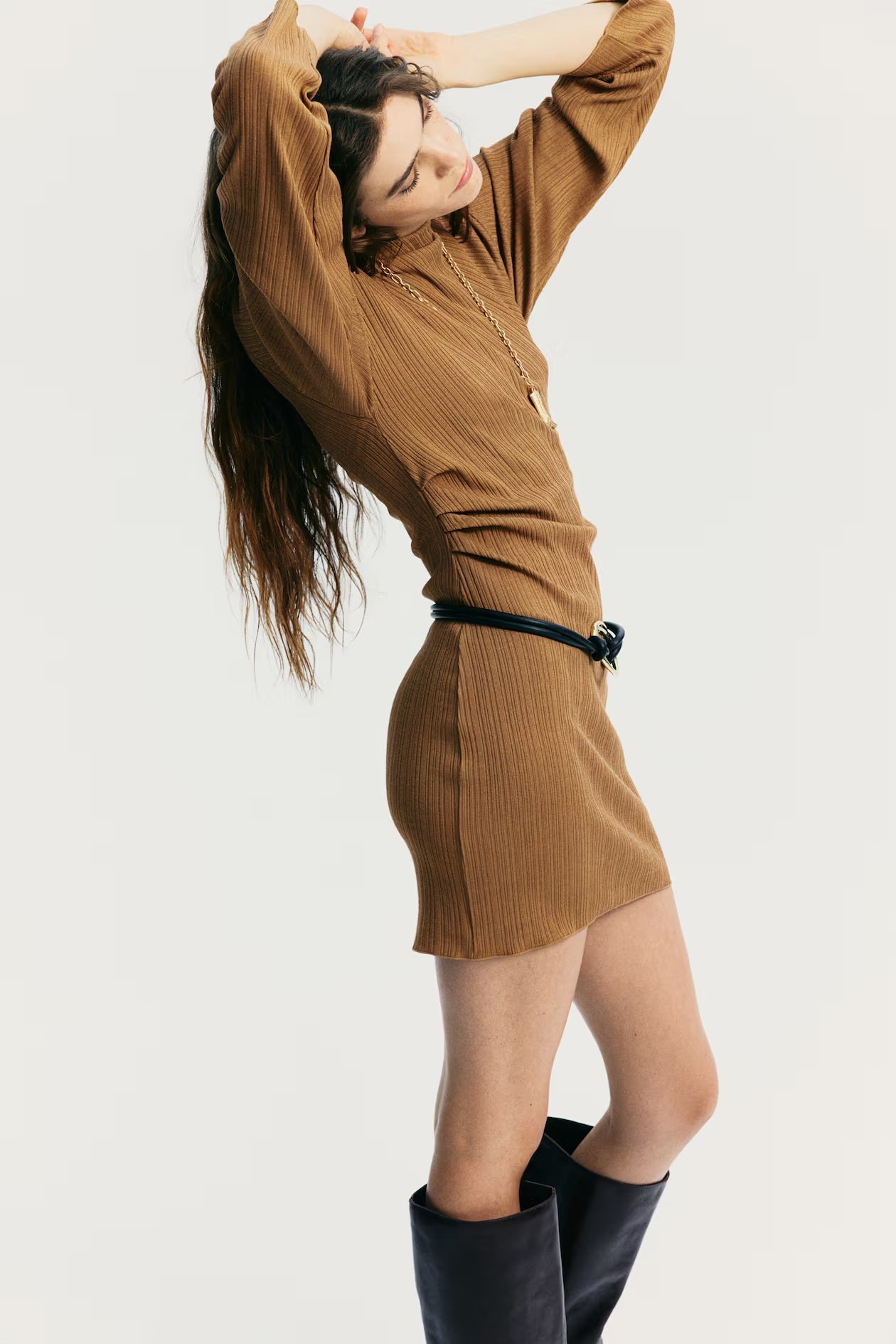 H&M Draped Bodycon Dress