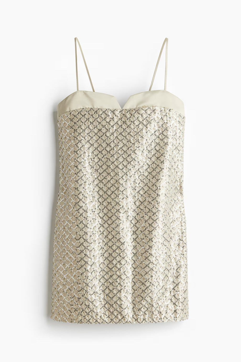 H&M Embellished Strappy Dress