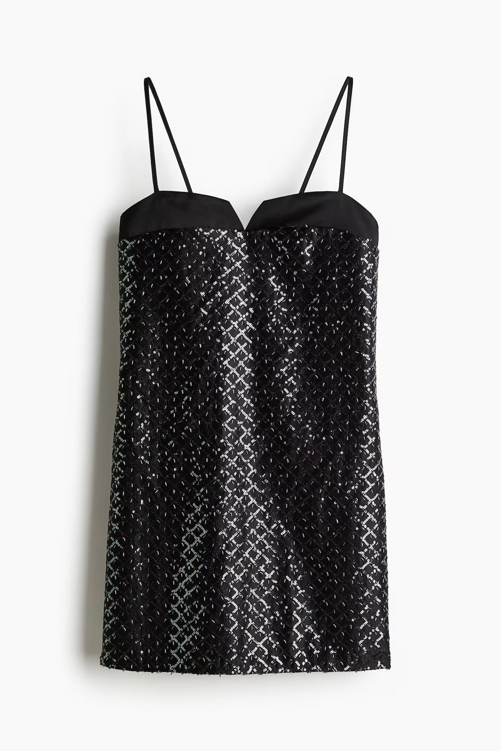 H&M Embellished Strappy Dress
