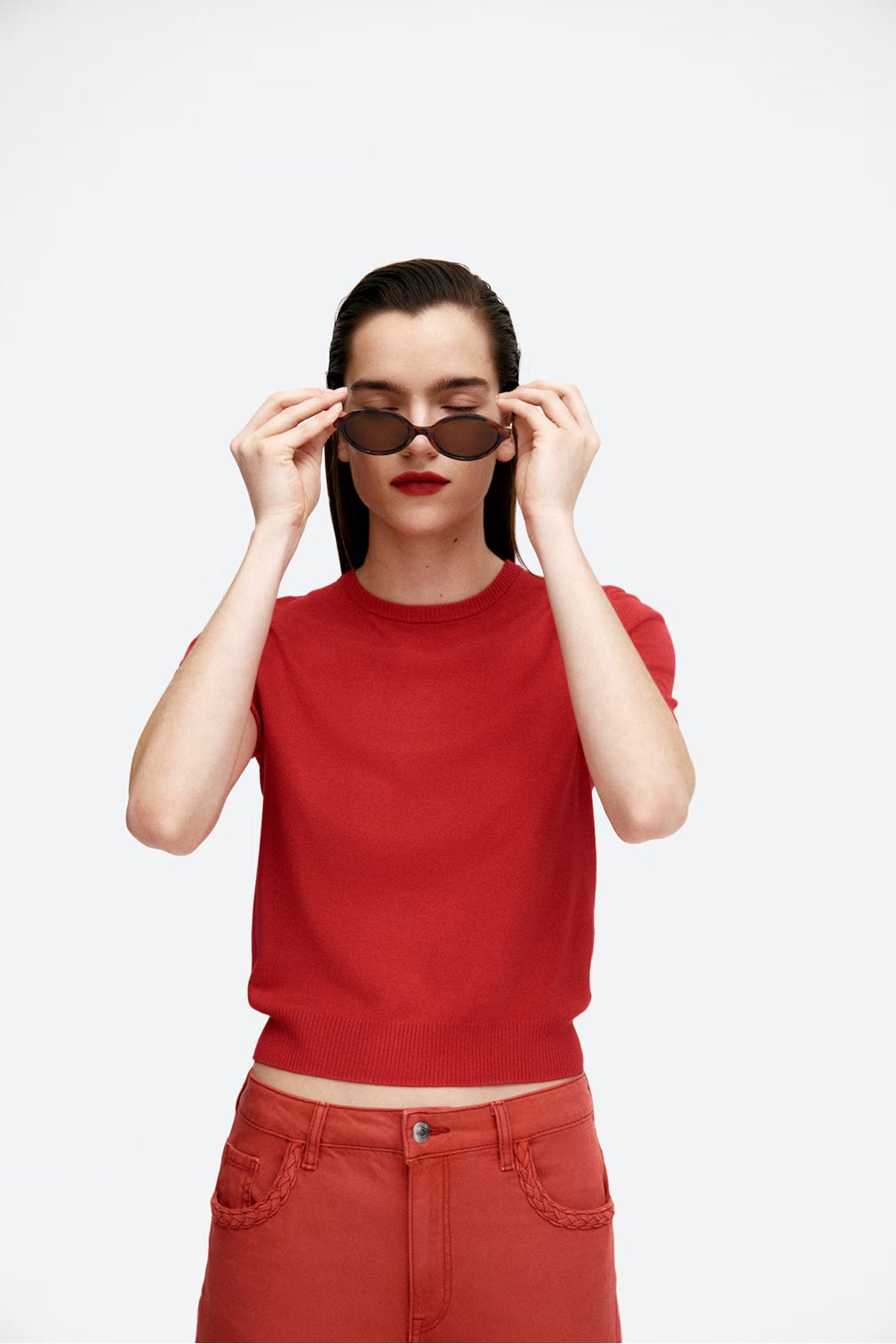H&M Fine-Knit T-Shirt