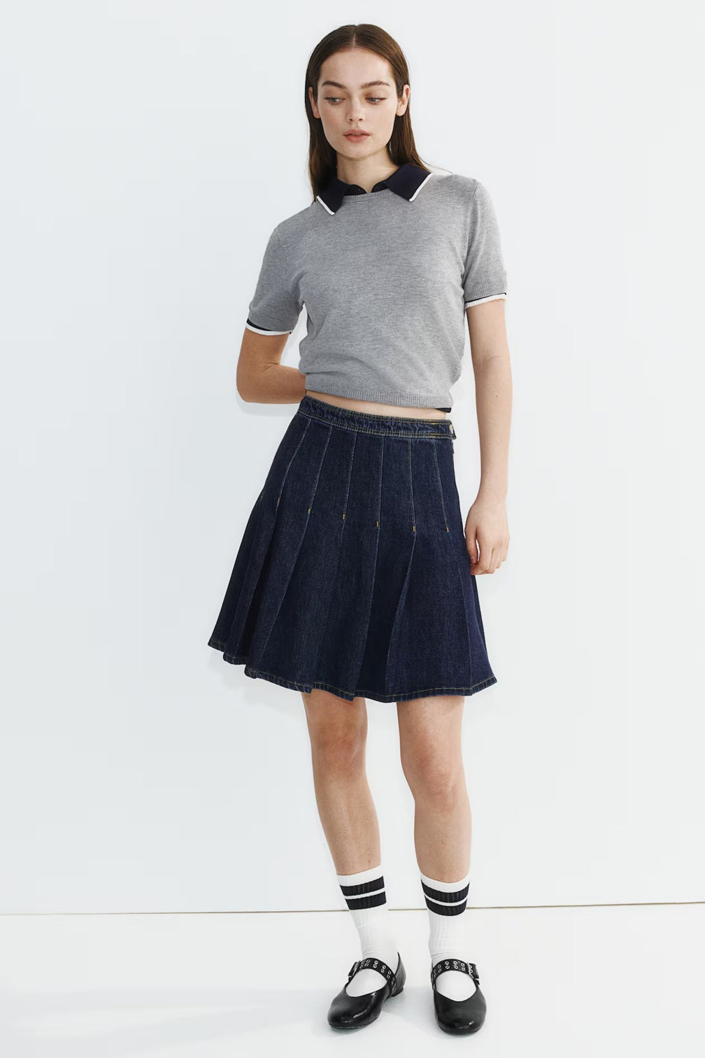 H&M Fine-Knit T-Shirt
