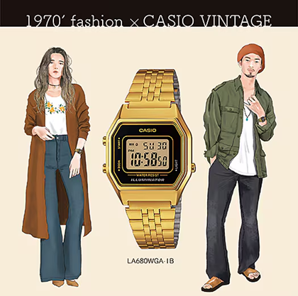 CASIO LA680WGA-1B