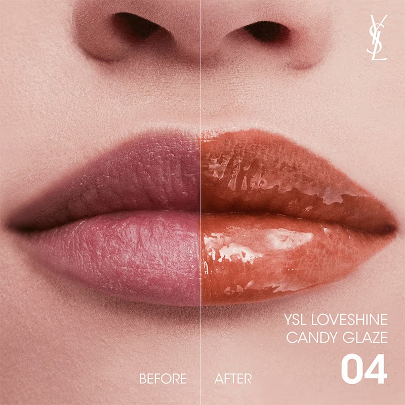 YVES SAINT LAURENT Candy Glaze 4 Nude Pleasure - 3.2g
