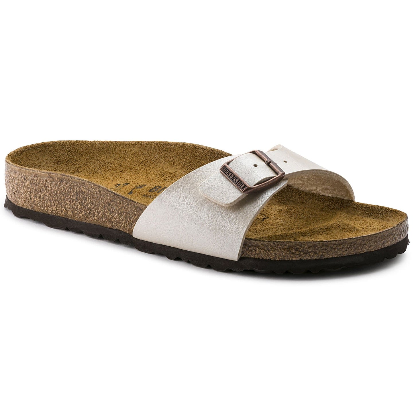 BIRKENSTOCK Madrid Birko-Flor - White/Graceful Pearl