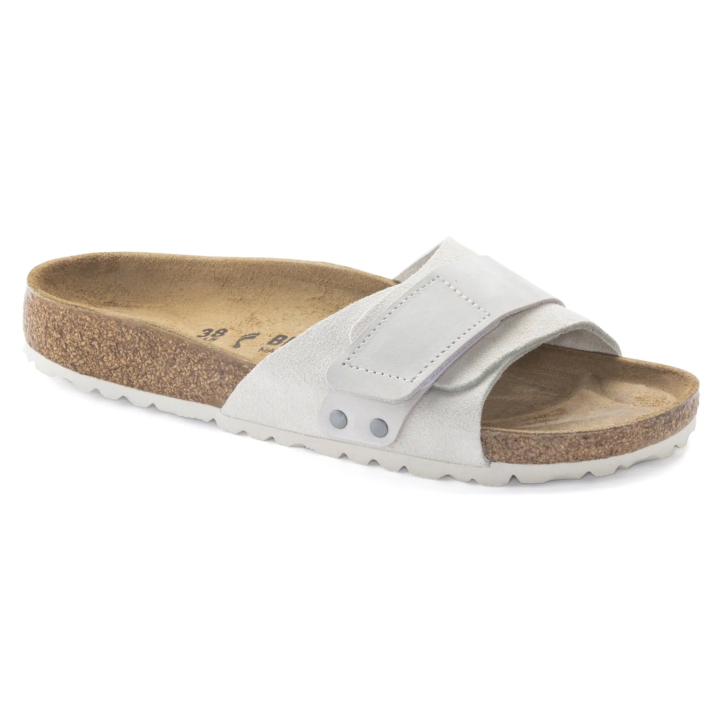 BIRKENSTOCK Oita Suede Leather - White/Antique White