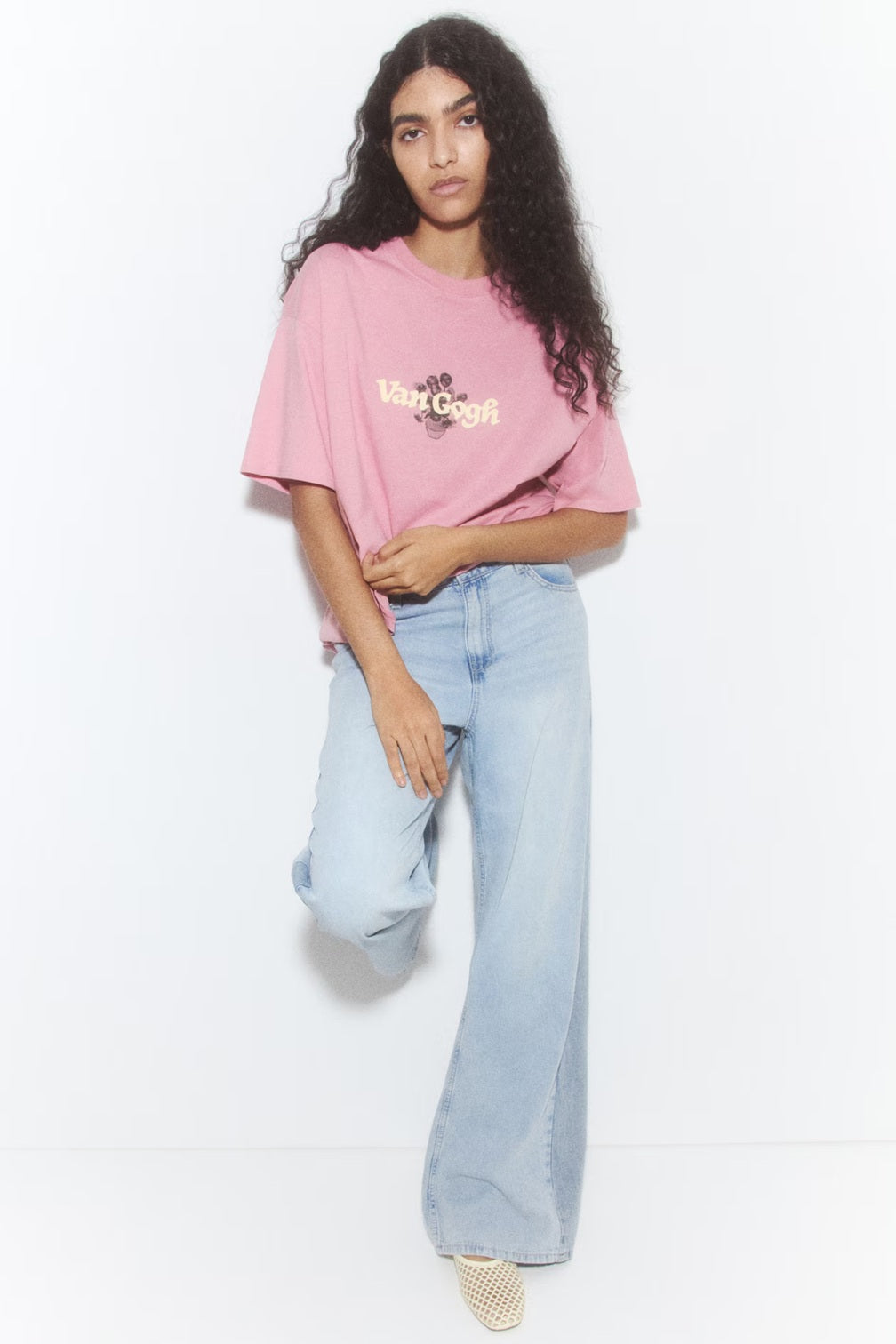 H&M Oversized Printed T-shirt