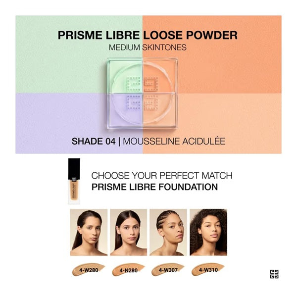 GIVENCHY Prisme Libre Skin Caring Matte Foundation - N270