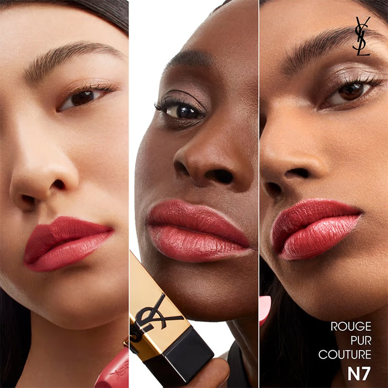 YVES SAINT LAURENT Rouge Pur Couture N7 Desire Rose - 3.8g