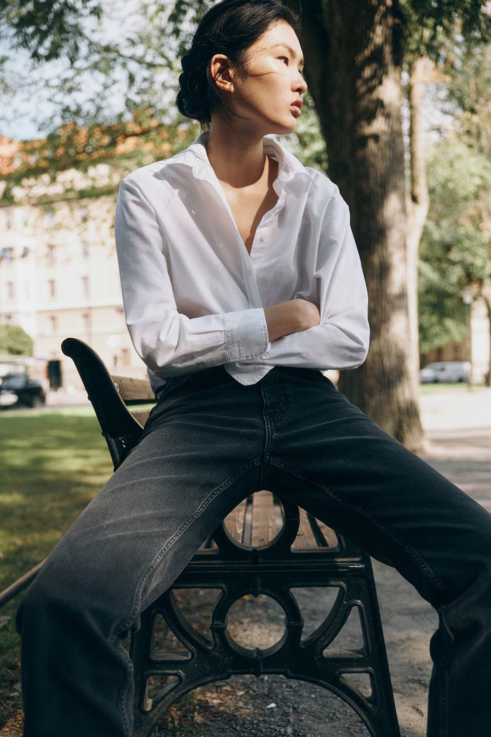 H&M Slim High Jeans