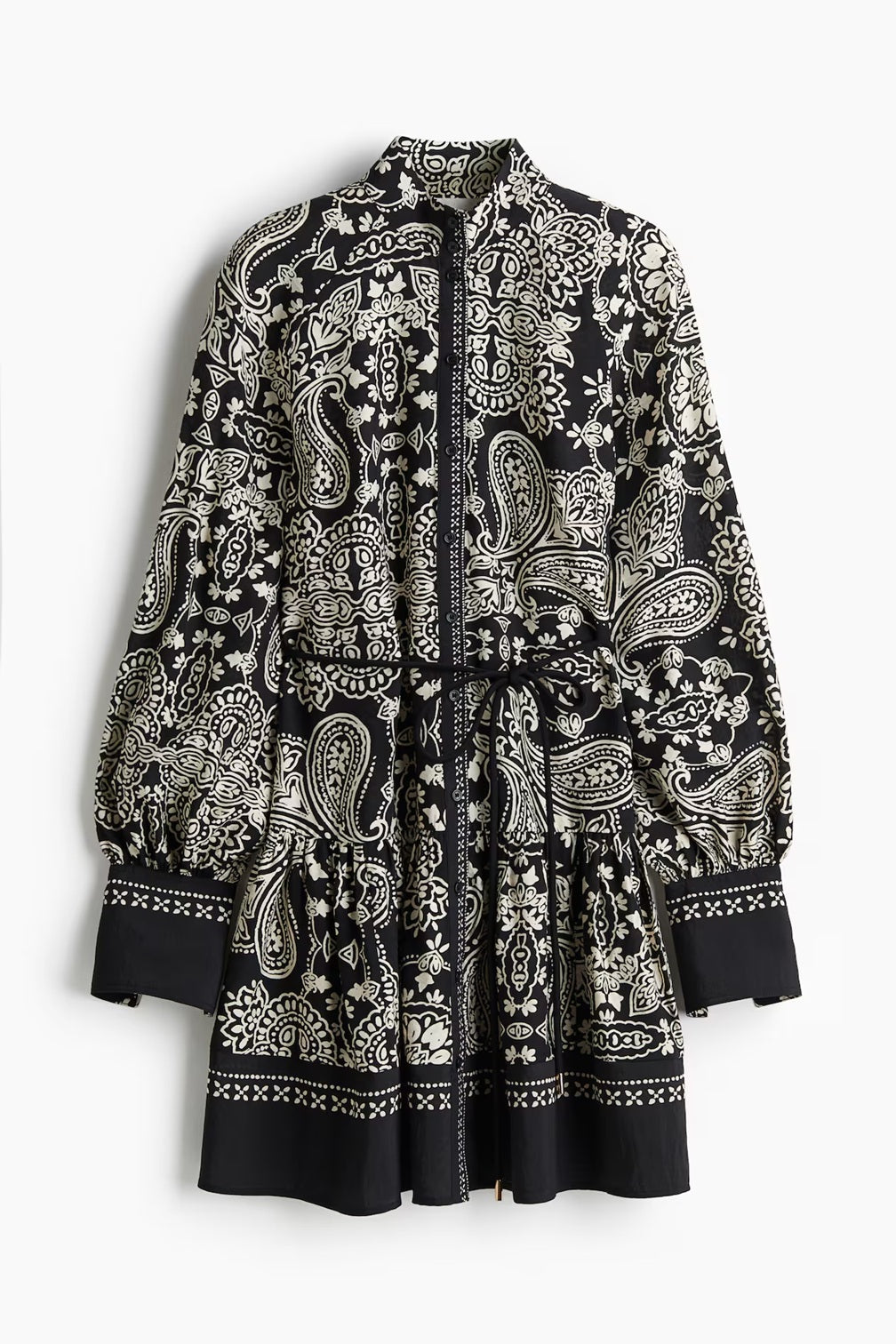 H&M Tie-Belt Dress
