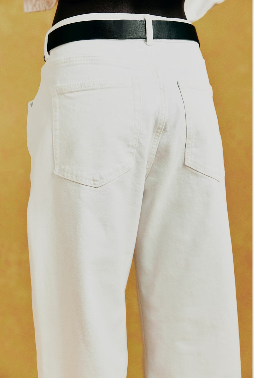 H&M Wide High Jeans - Light
