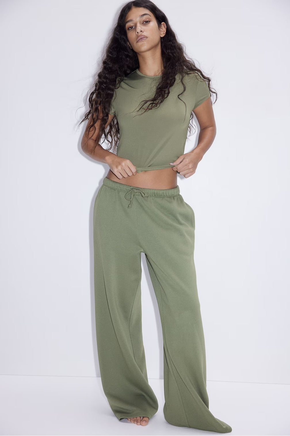 H&M Wide Joggers