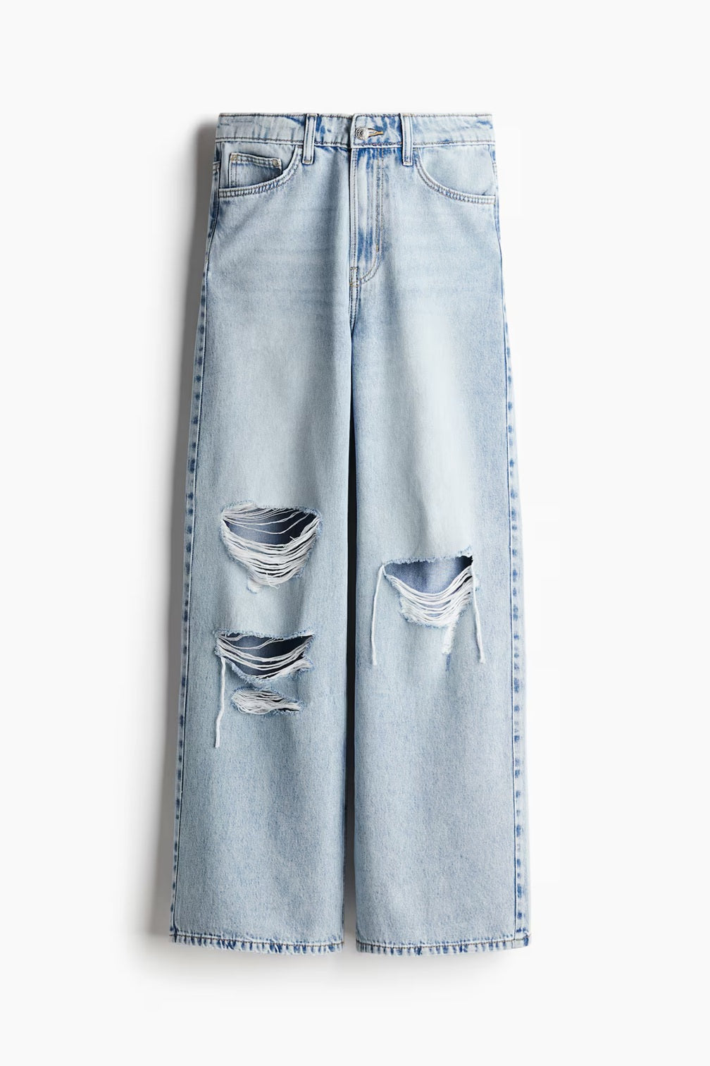H&M Wide Ultra High Jeans - Light