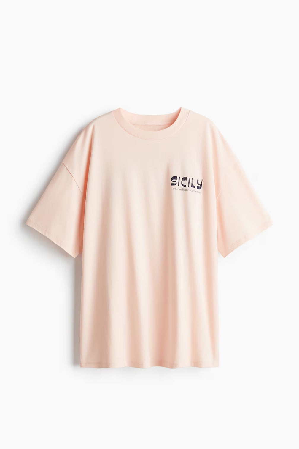 H&M Oversized Motif-Detail T-shirt