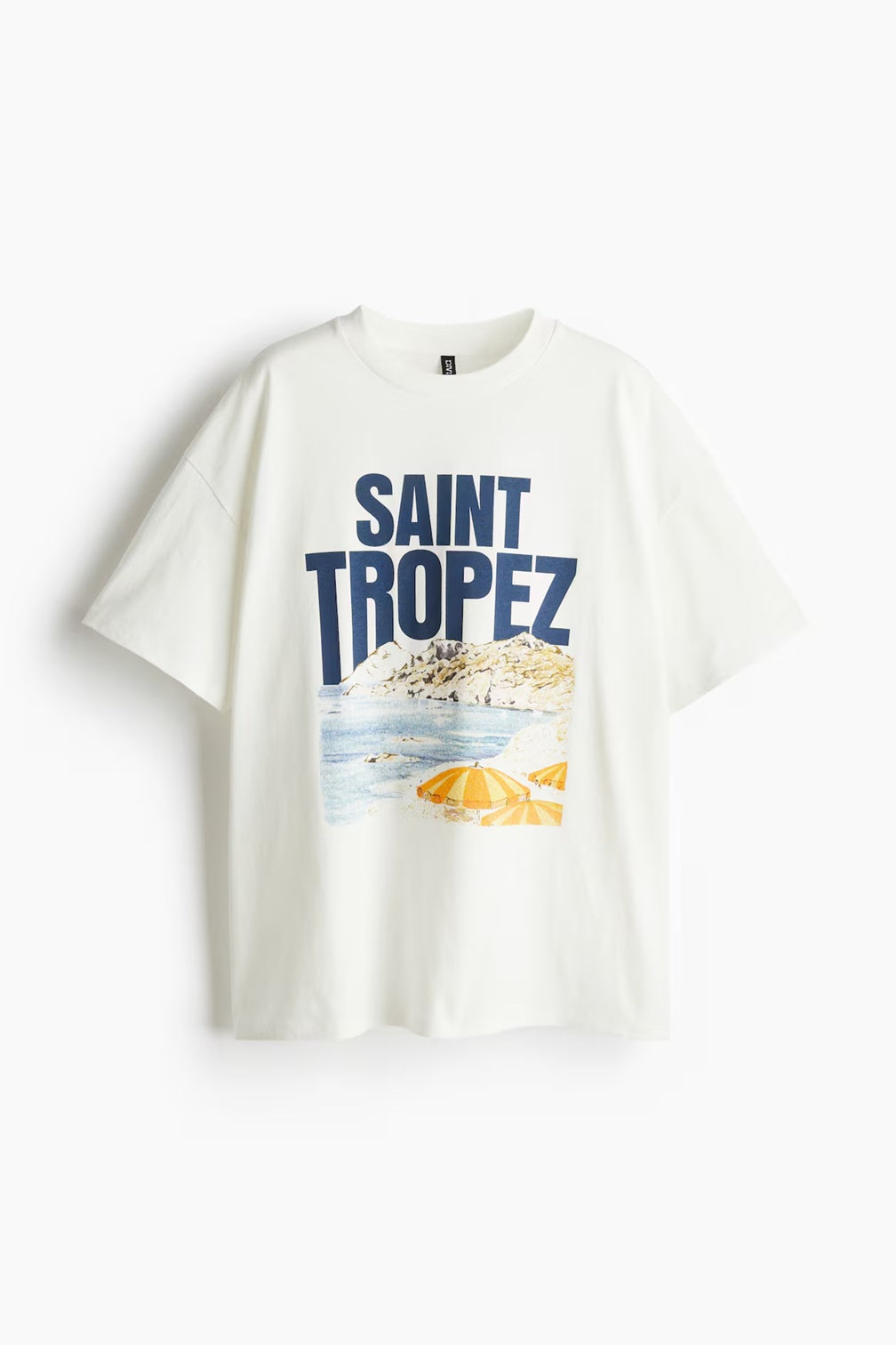 H&M Oversized Motif-Detail T-shirt