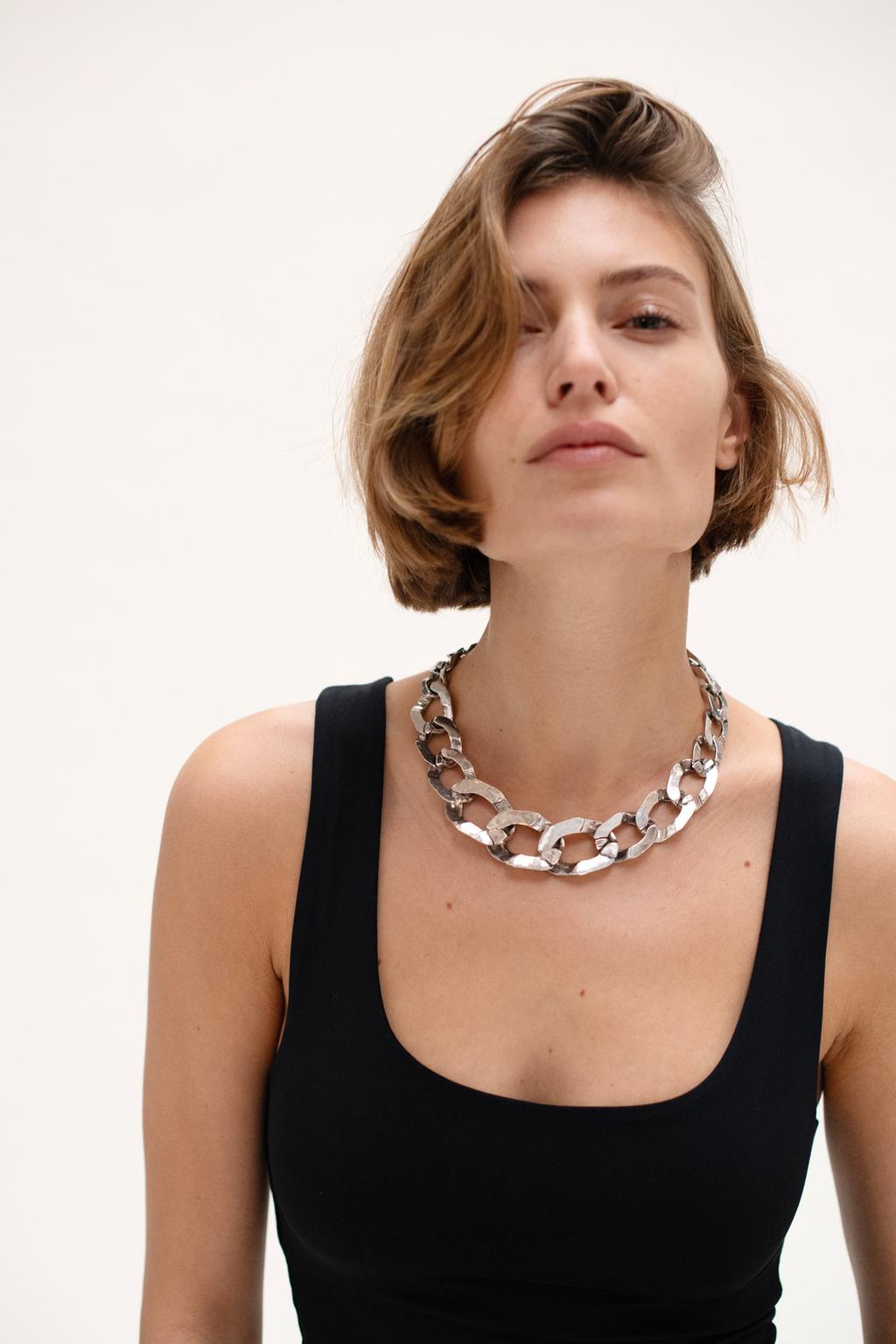 ZARA Polyamide Top with Wide Straps