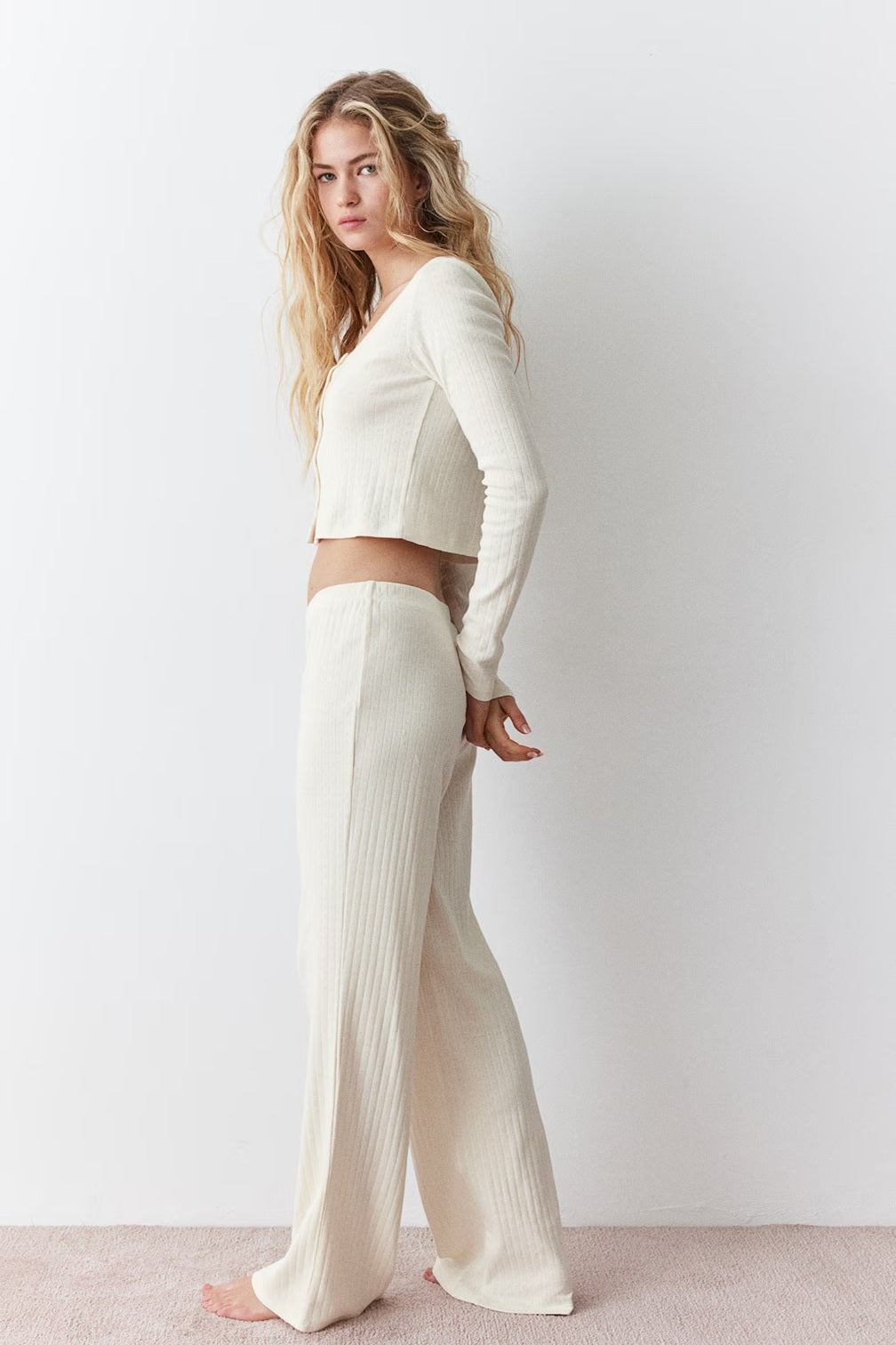 H&M Pointelle Cotton Pyjamas