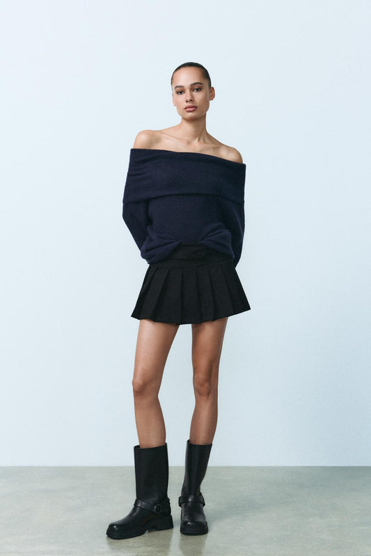ZARA Mid-Waist Skort