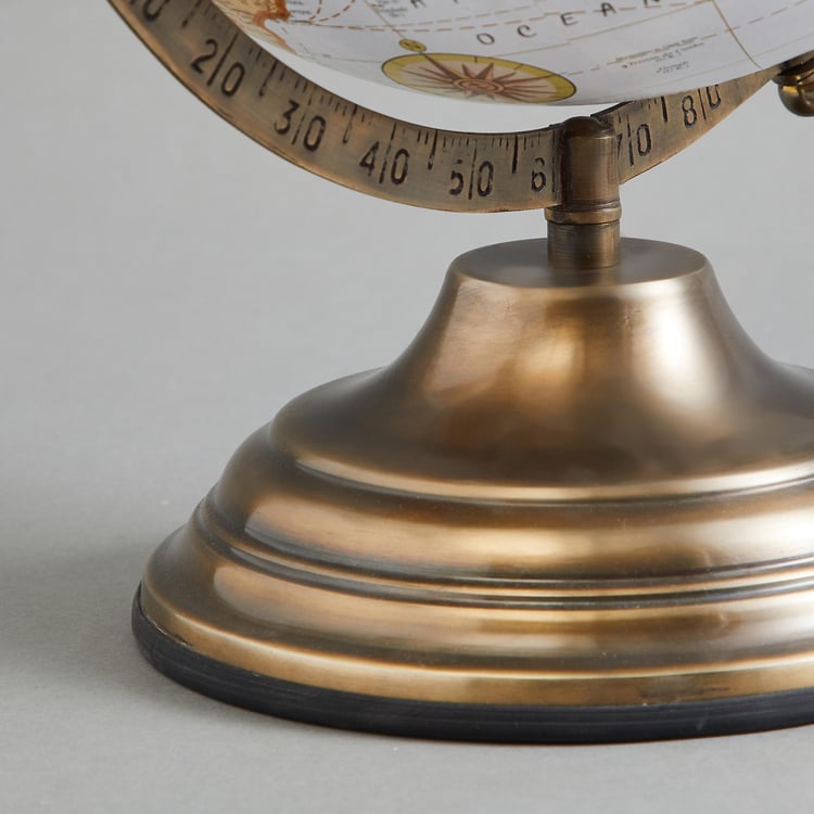 Corsica Cronus Metal Decorative Globe