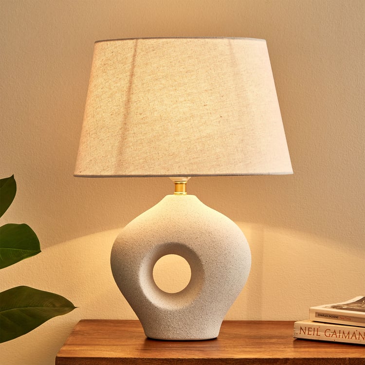 Rivera Dune Ceramic Table Lamp