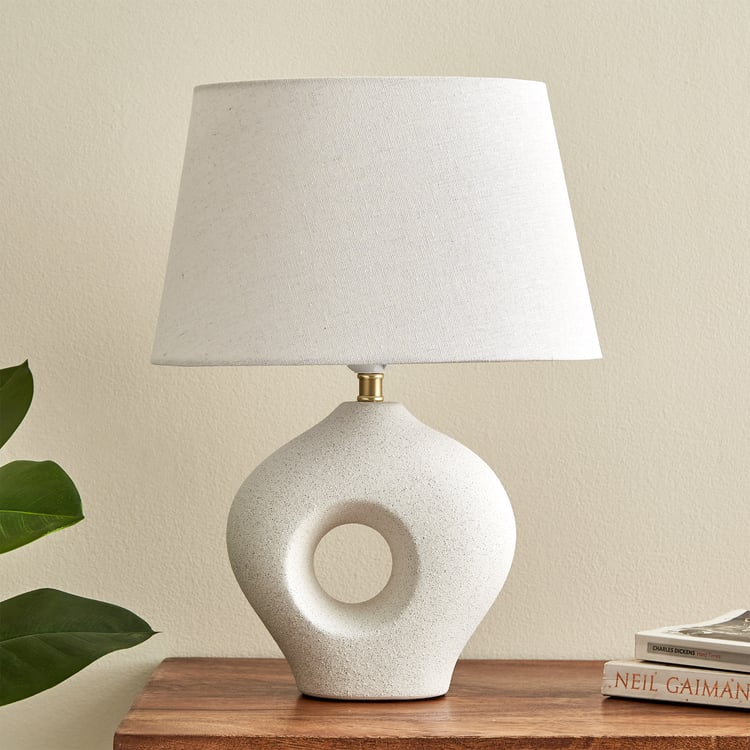 Rivera Dune Ceramic Table Lamp