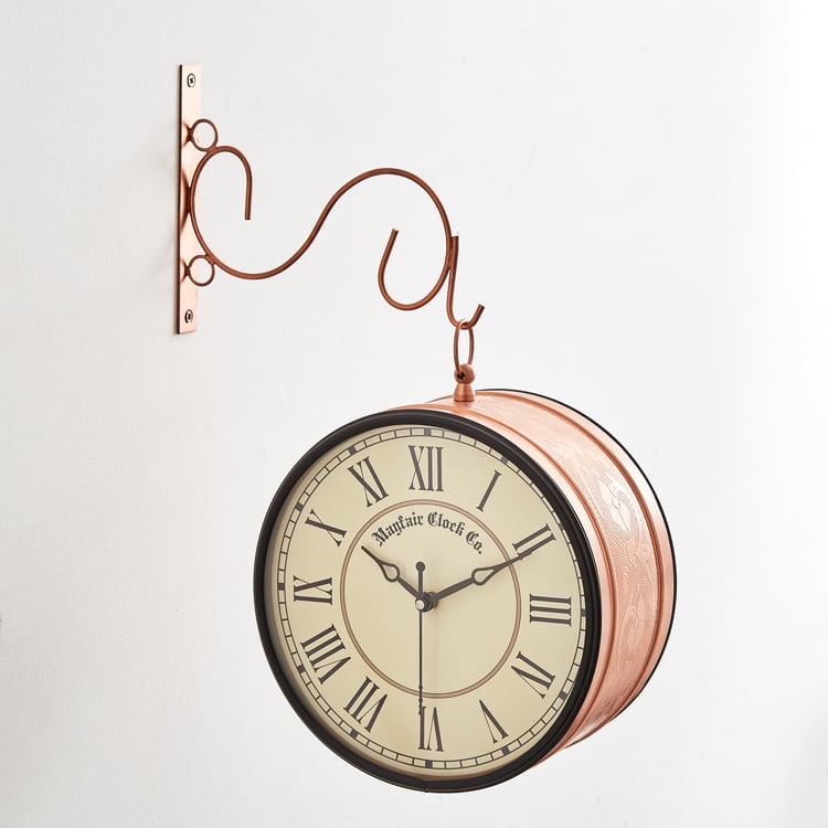Casablanca King's Cross Metal Hanging Clock - 32cm